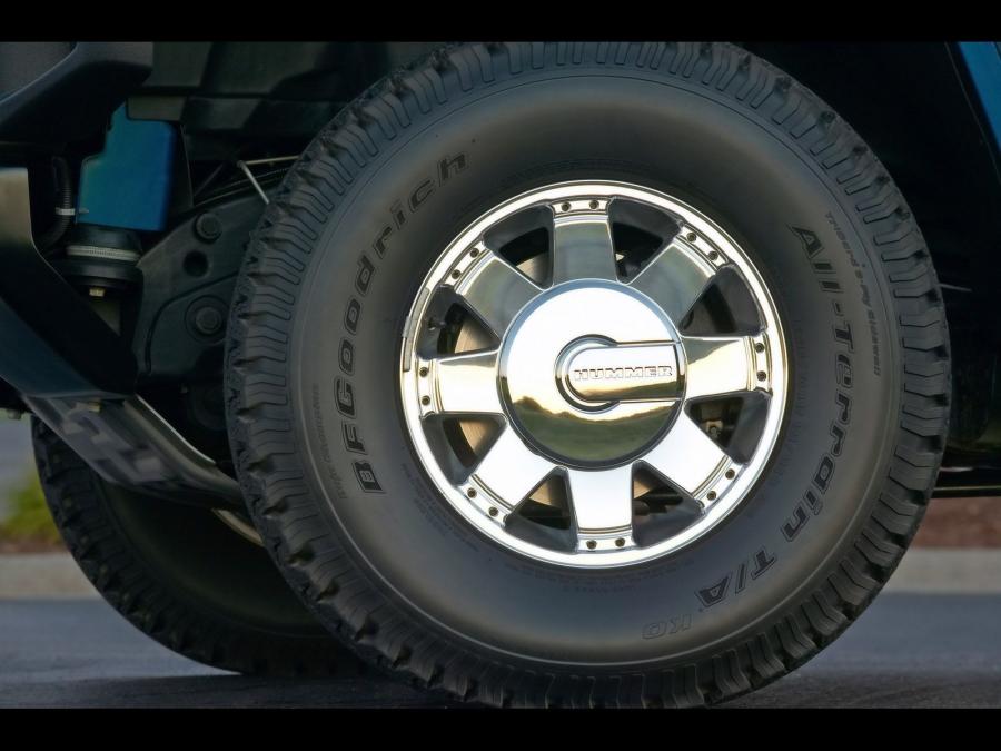 Колеса Hummer H2 SUT Pacific Blue Limited Edition 2006 года  (фото 2 из 8)